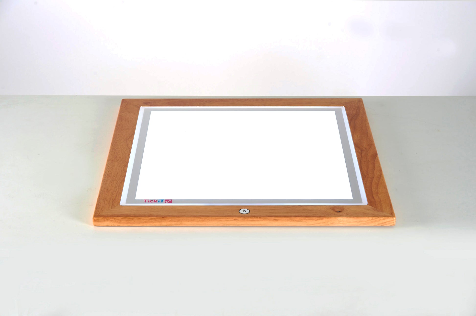 Holztisch mit Lichtplatte - Ohne Beine