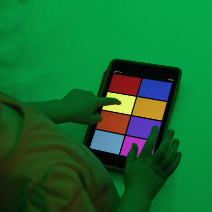 Lichter Beispiel auf Tablet