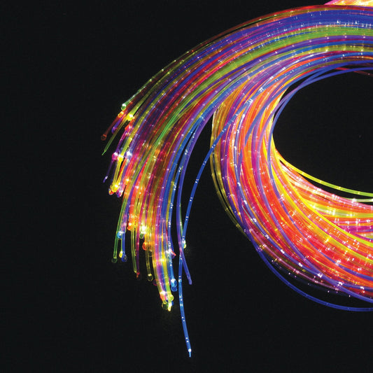 ganze Stränge beleuchtet