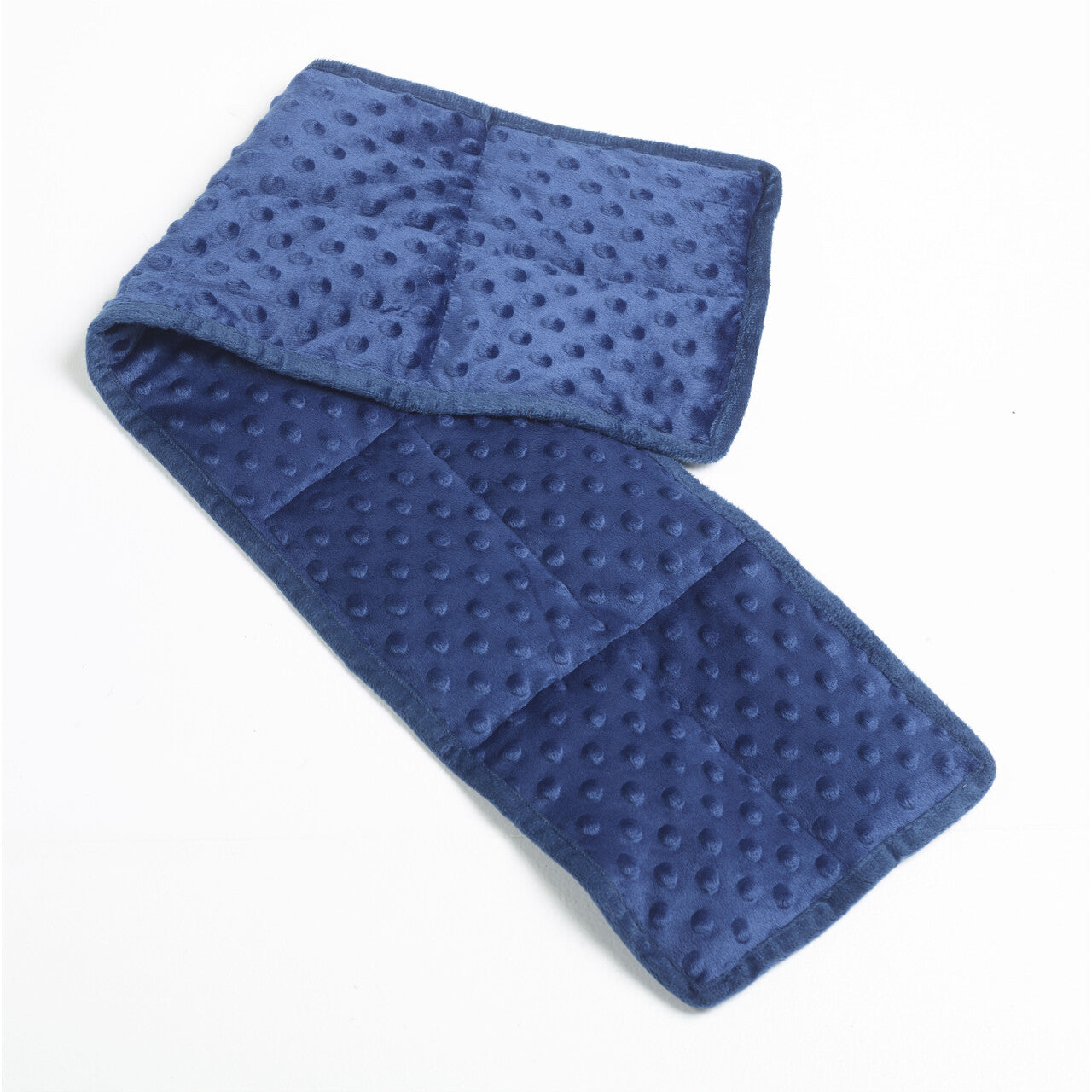 blauer gewichtsschal