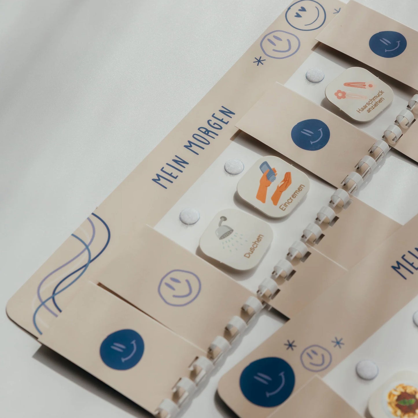 Mein Morgen Plan mit Smileys