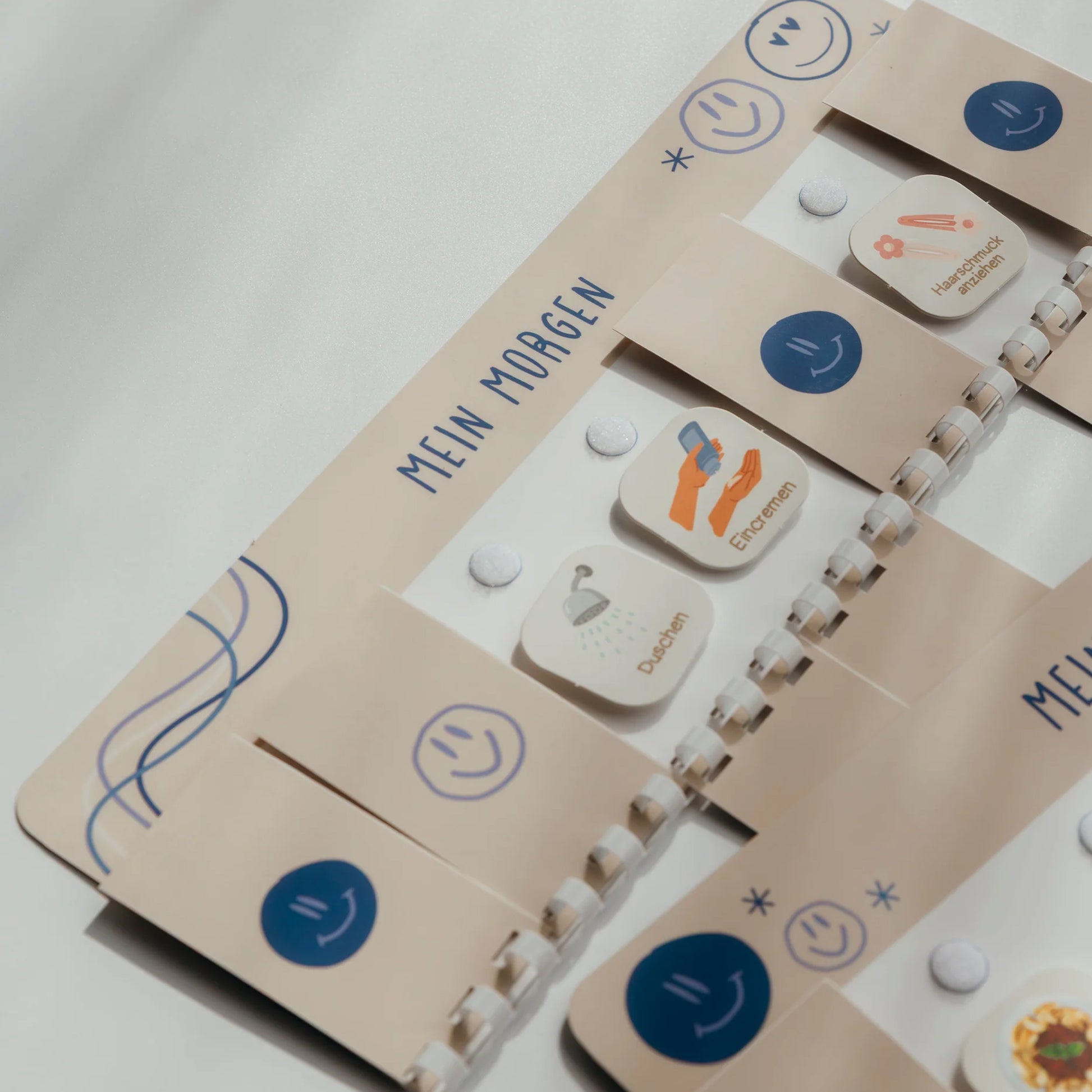 Mein Morgen Plan mit Smileys