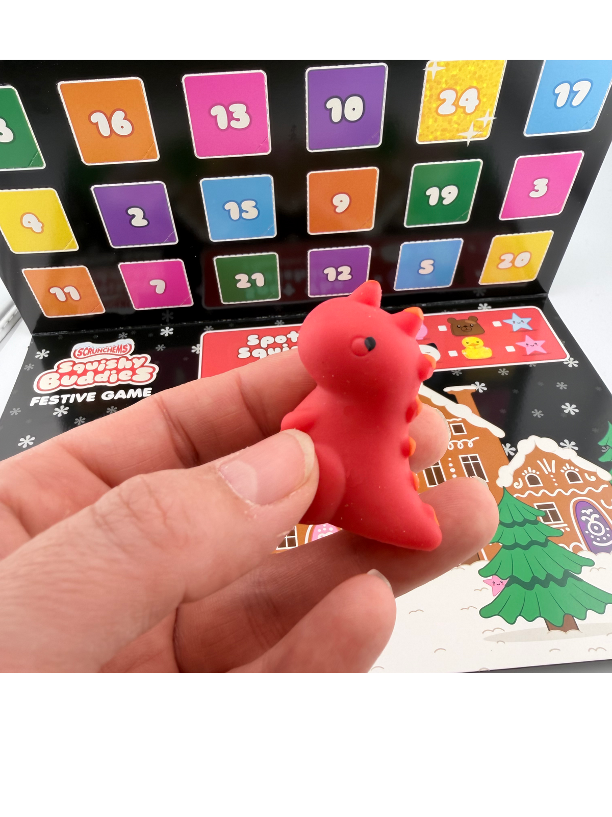 Squishy Buddies Adventskalender - Squishy in Hand