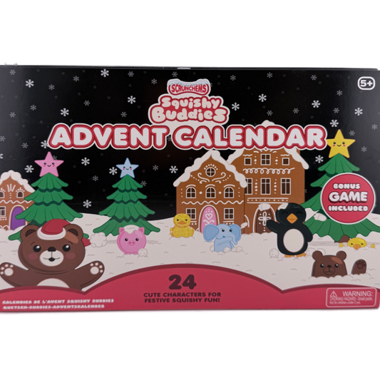 Squishy Buddies Adventskalender - Vorderseite