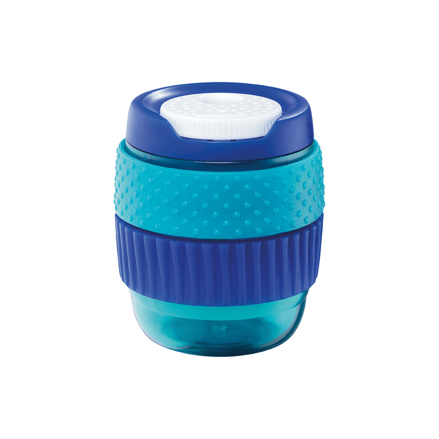 blauer Anspitzer