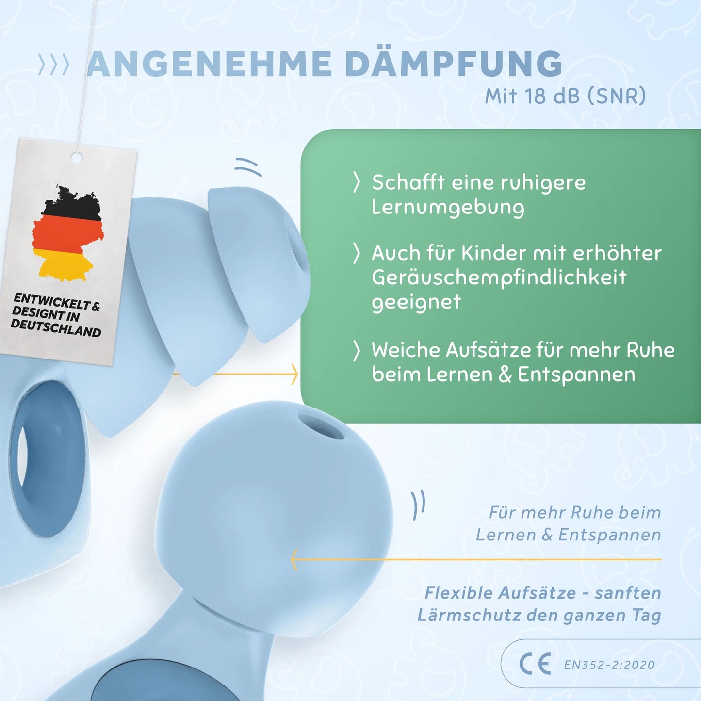 Schild entwickelt in Deutschland