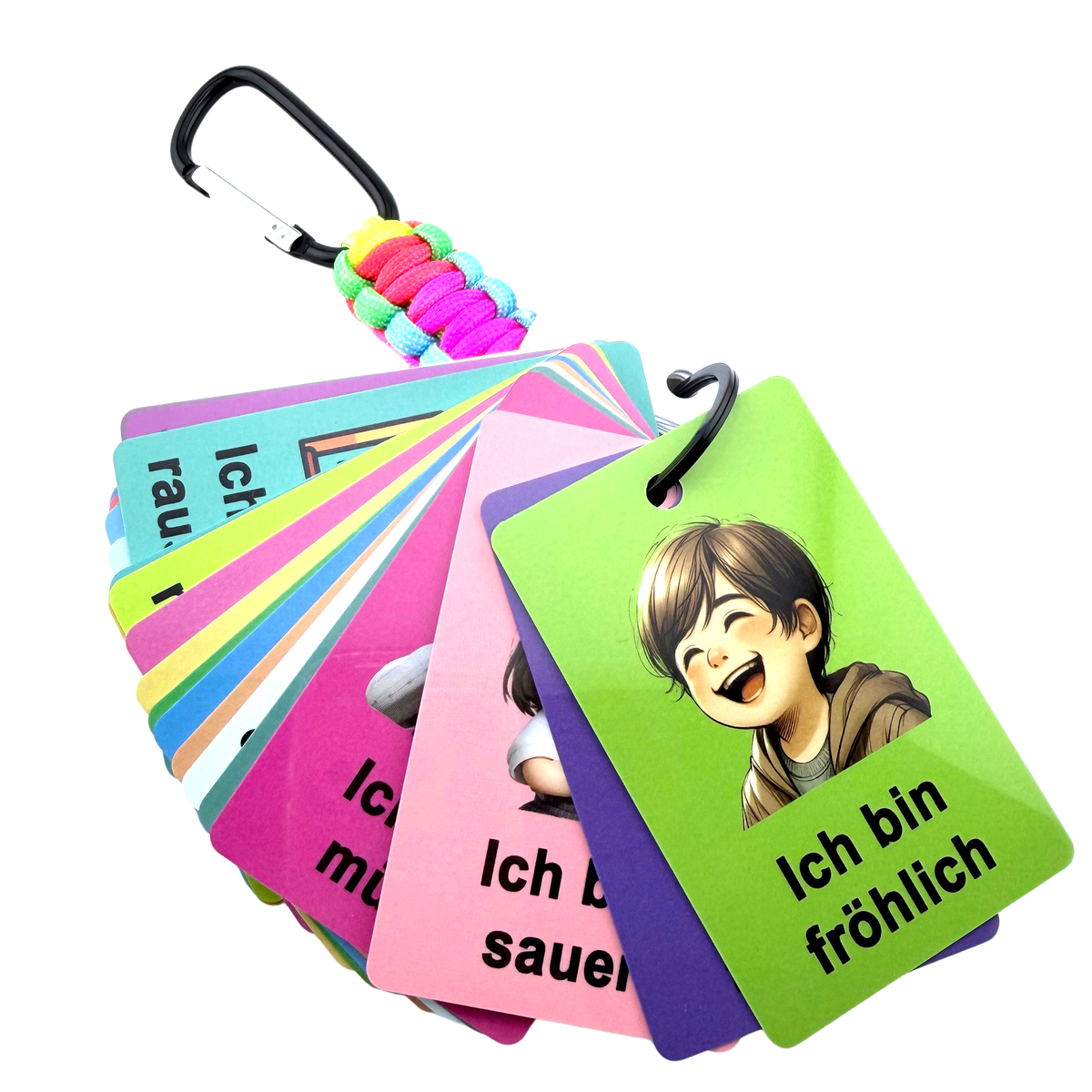 Karten Ich bin fröhlich