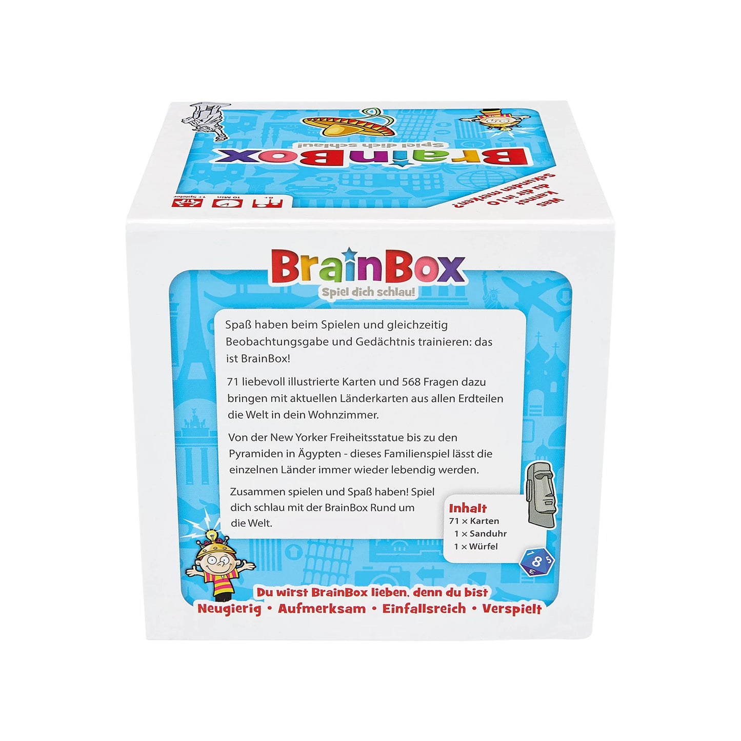 BrainBox - Rund um die Welt - Rückseite