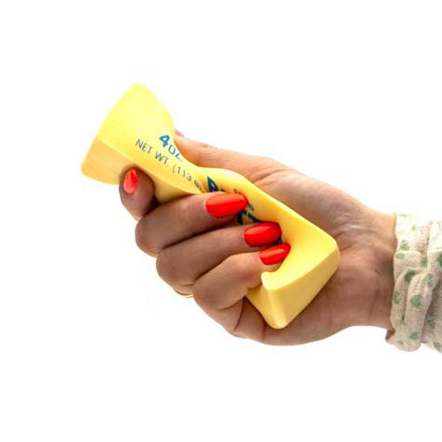 Butter wird zerdrückt