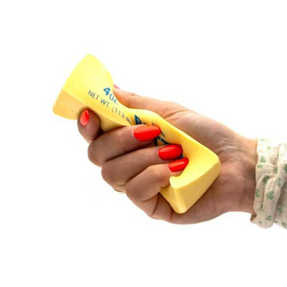 Butter wird zerdrückt