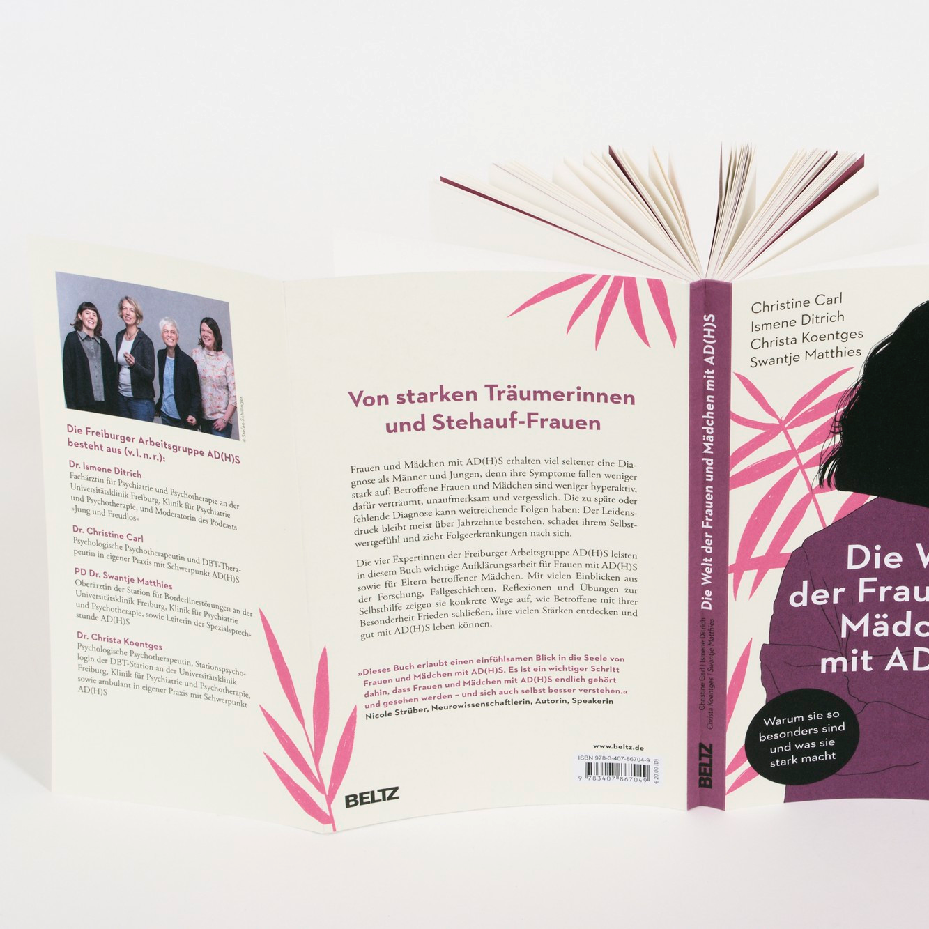 Buch Rückseite ausgeklappt