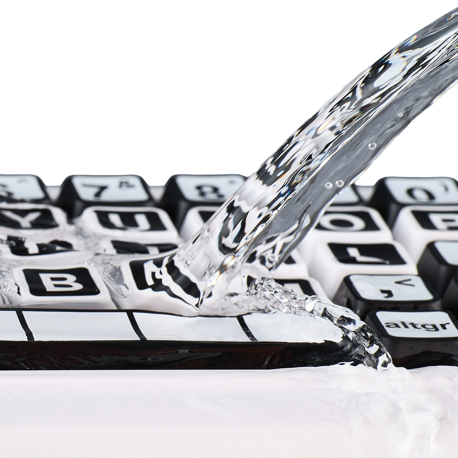 Clevy Contrast Keyboard 3 - Kontrast-Tastatur Wasserdicht