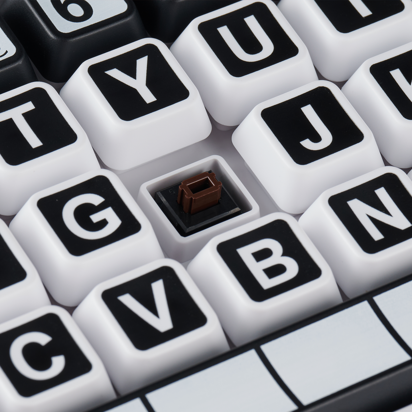 Clevy Contrast Keyboard 3 - Kontrast-Tastatur Tastenaufbau