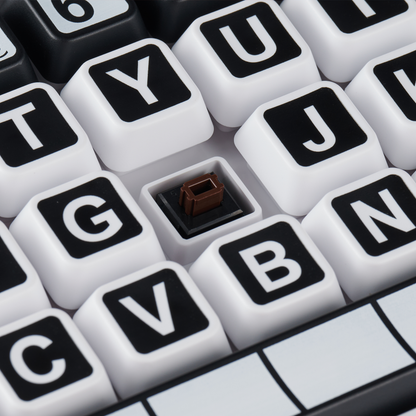 Clevy Contrast Keyboard 3 - Kontrast-Tastatur Tastenaufbau