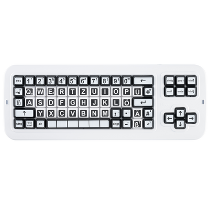 Clevy Contrast Keyboard 3 - Kontrast-Tastatur