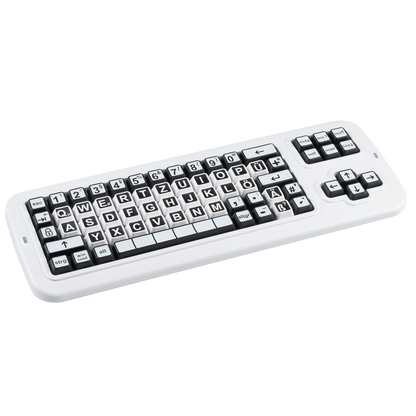 Clevy Contrast Keyboard 3 - Kontrast-Tastatur
