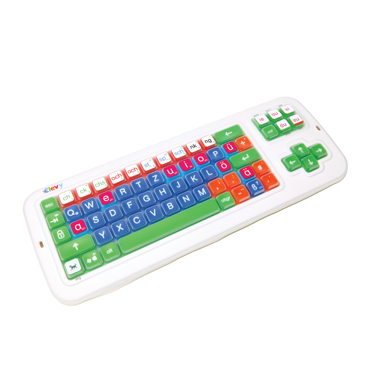 Clevy Dyscover auf Tastatur