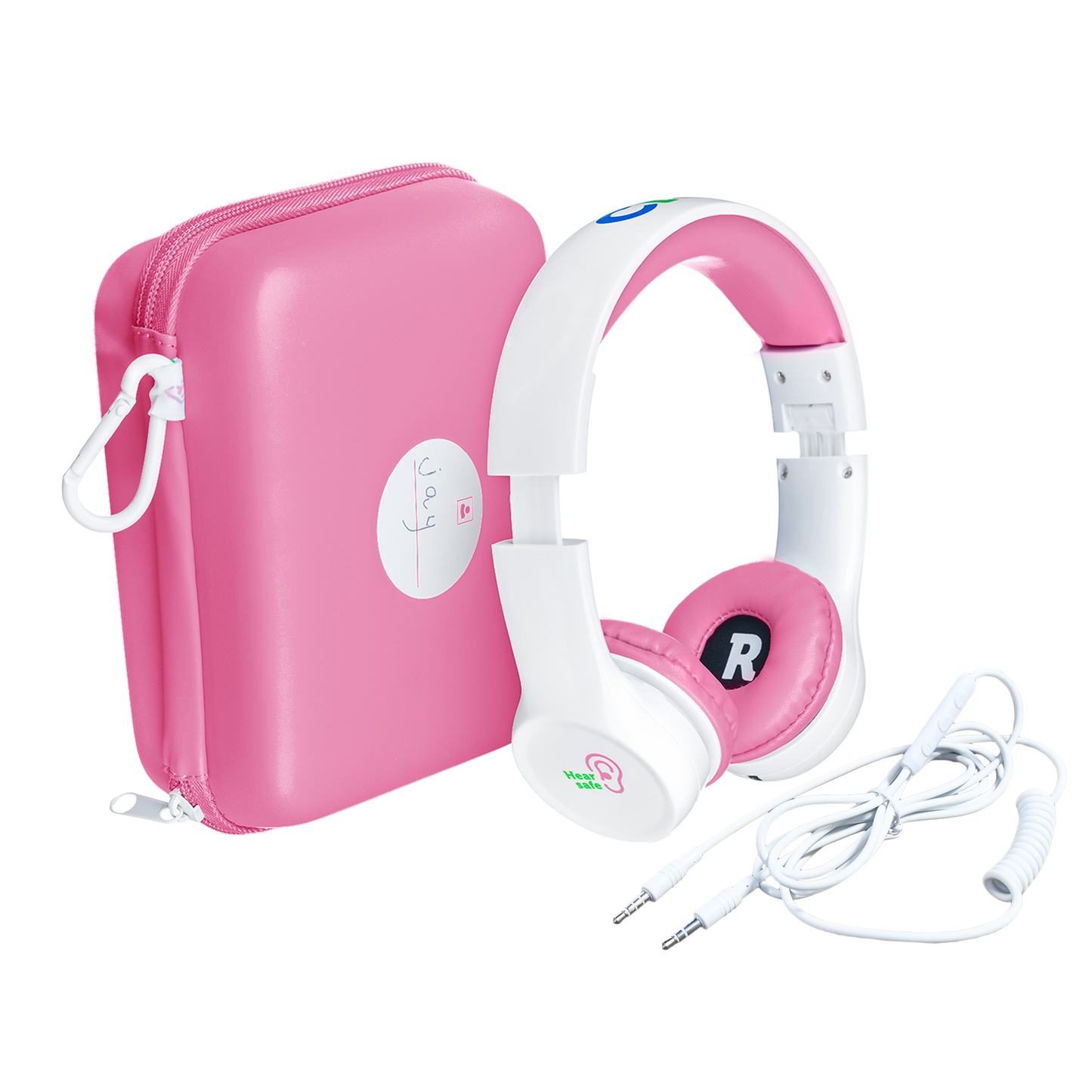 Clevy Hearsafe Pink Jack 3.5mm