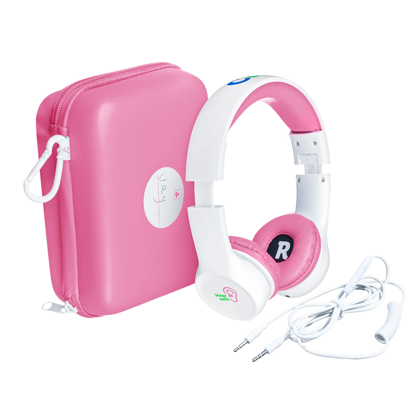 Clevy Hearsafe Pink Jack 3.5mm