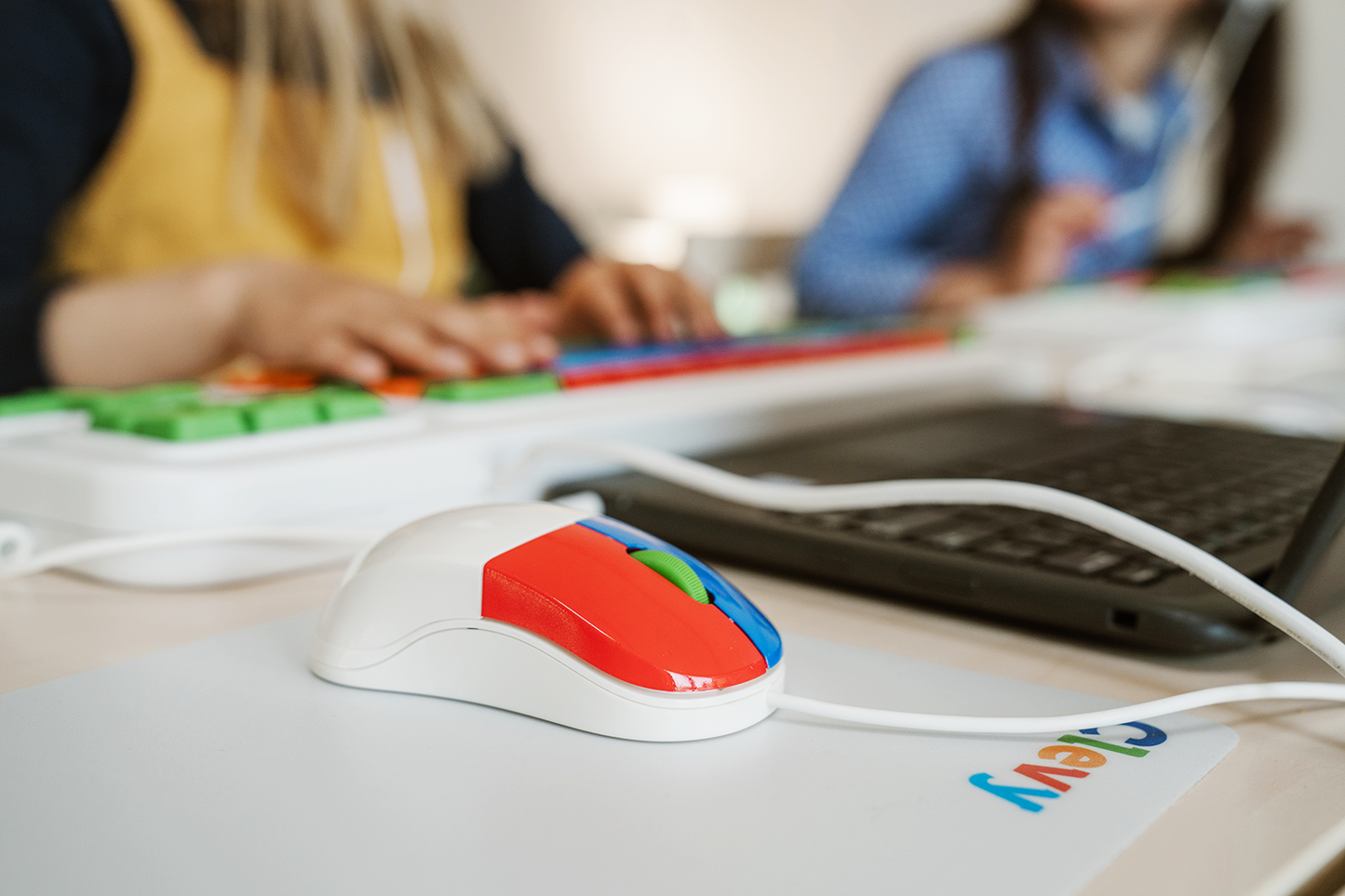 Clevy Kids Mouse am Notebook