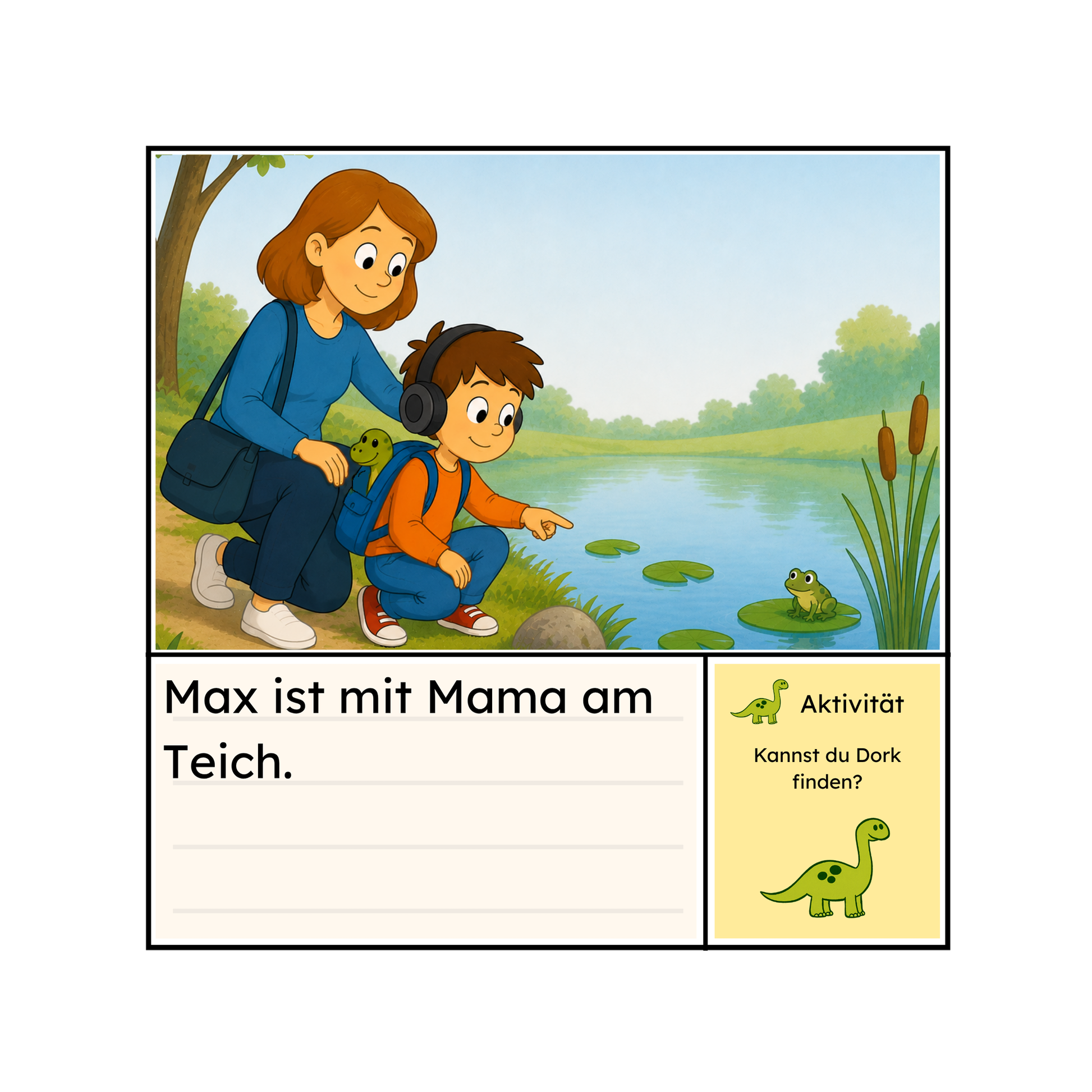 Innenseite Frosch