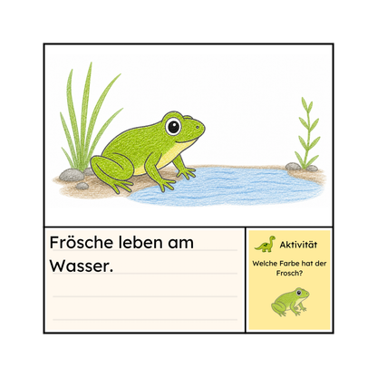 Innenseite Frosch