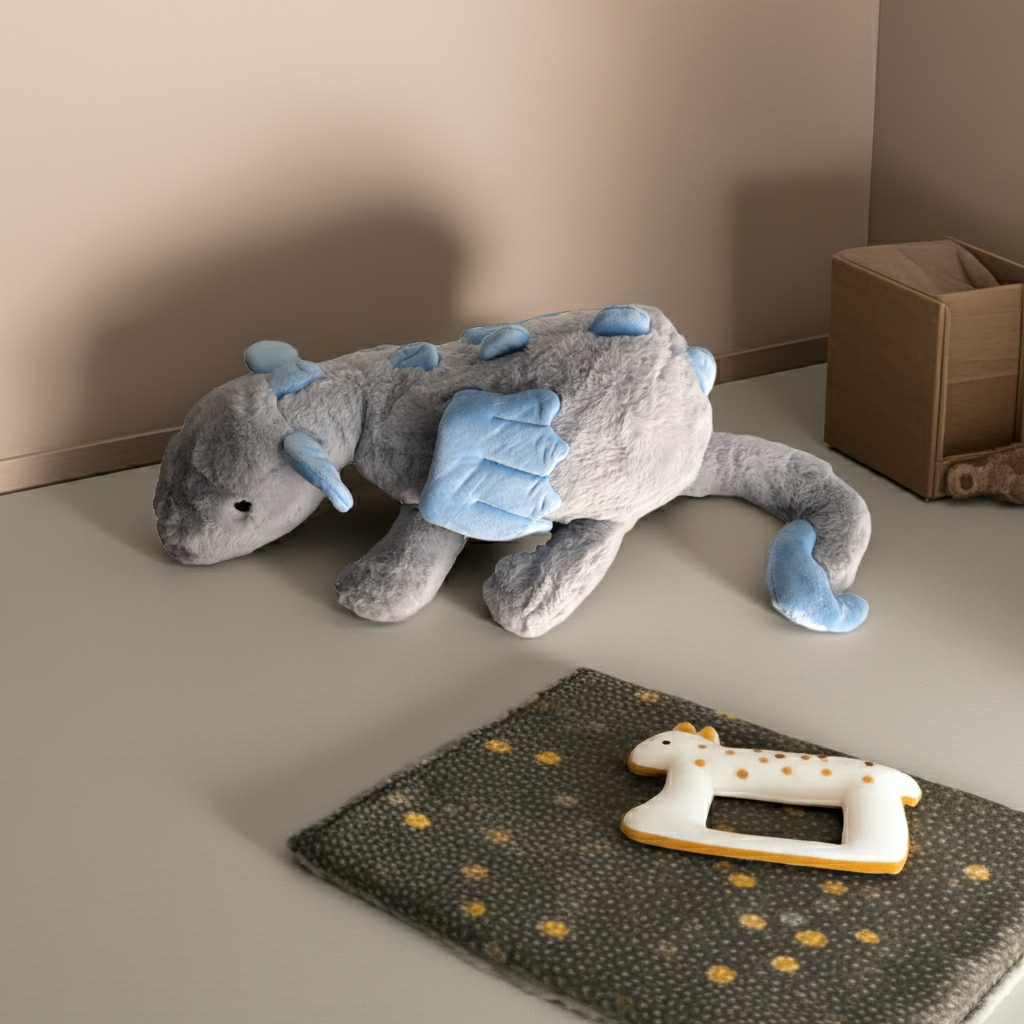 Drache Doro im Kinderzimmer