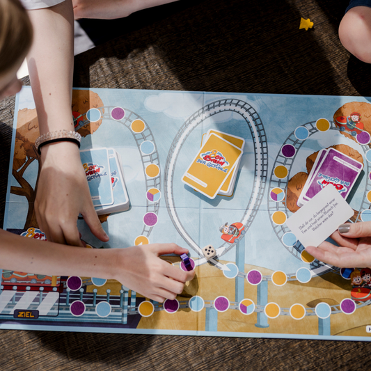 obere Ansicht Spielbrett