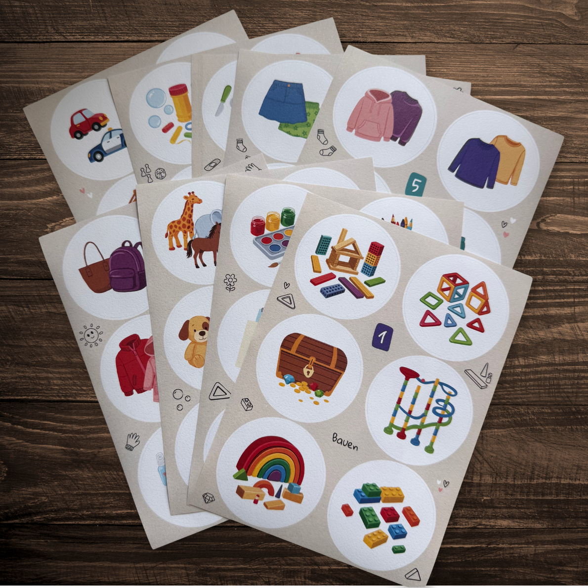 Stickerbögen