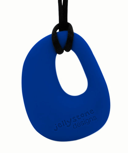 Organische Kau-Kette blau