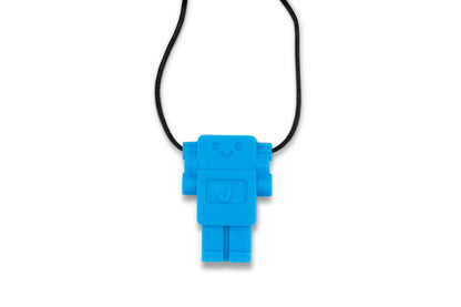 Roboter Kau-Kette Blau