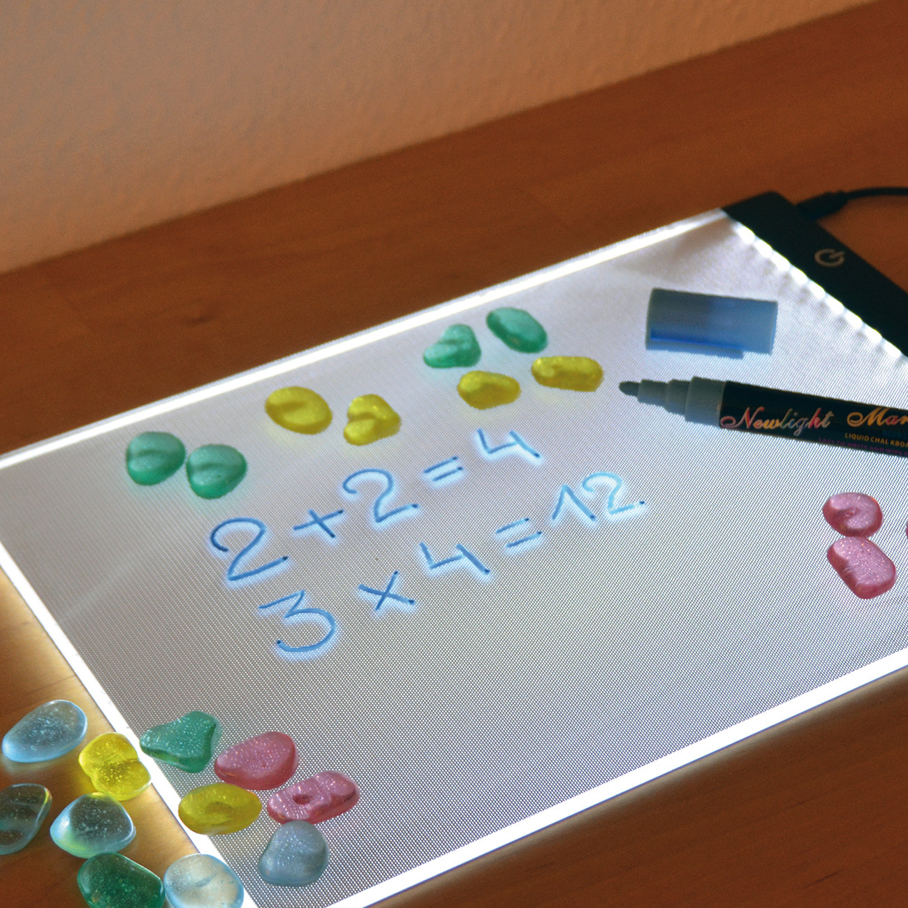 Leuchtpanel Nahaufnahme