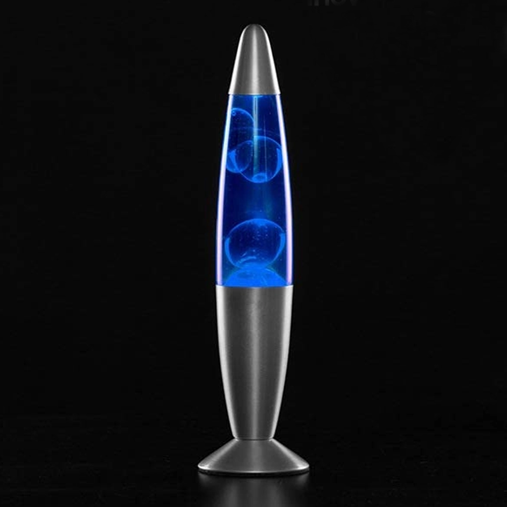 blaue Lavalampe
