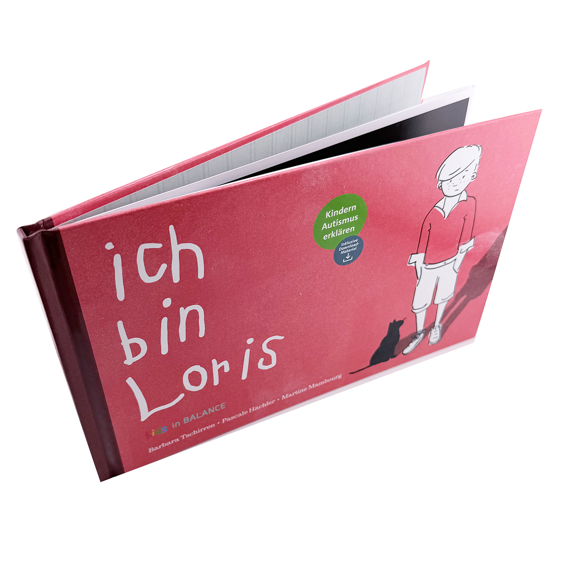 Buch aufgestellt