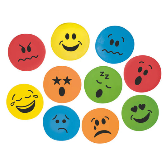 8 Bodenmarkirungen mit Smilys