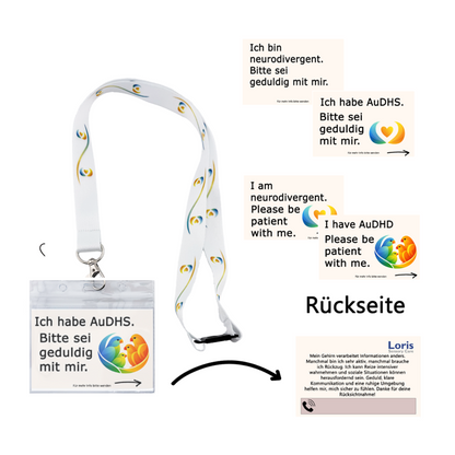 Schlüsselband mit AuDHS