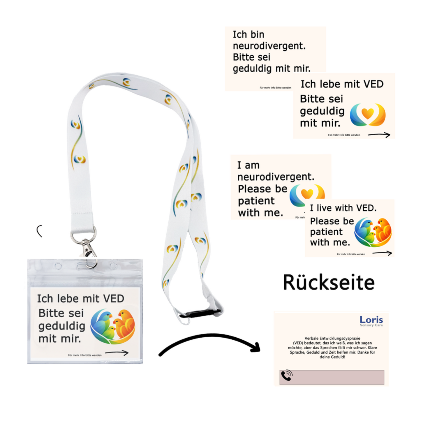 Schlüsselband mit VED