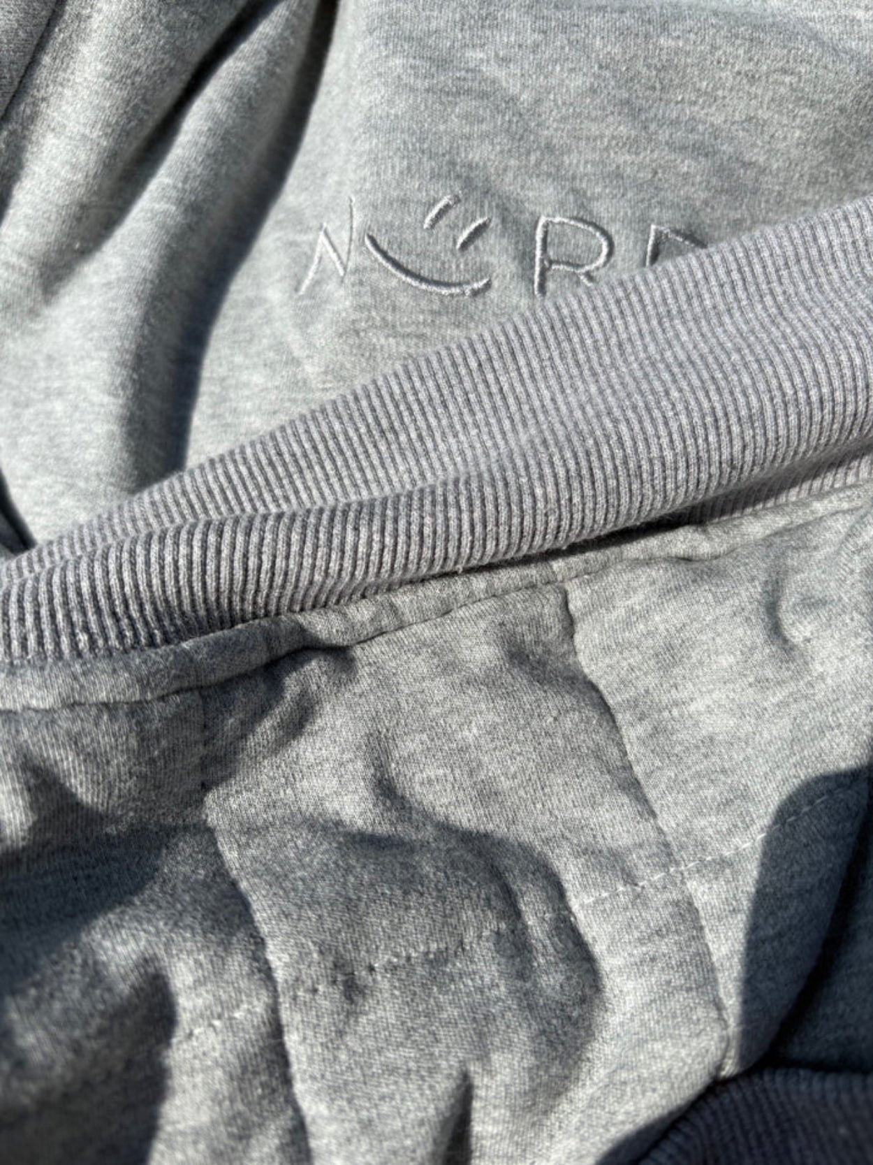 Nahaufnahme Pullover innen