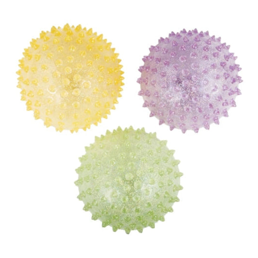 drei Noppen Glitter Bälle