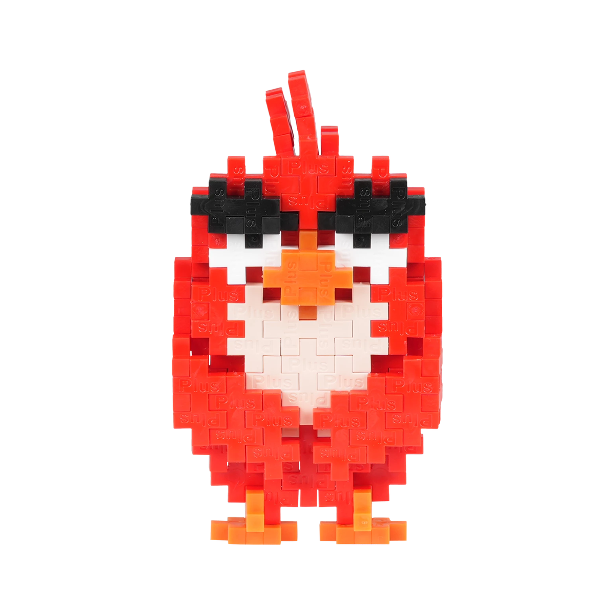 gebauter roter Vogel