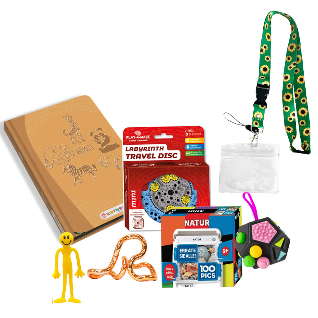 Set mit gelber Figur