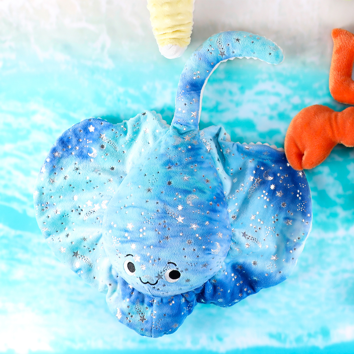 Rochen lieget auf Wasser