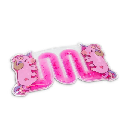 Einhorn matte mit rosa Flüssigkeit