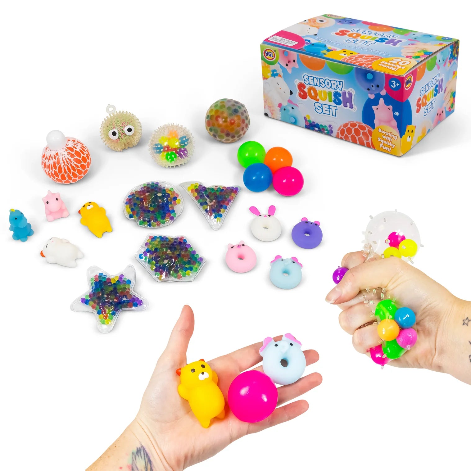 Fidget Box Set mit verschiedenen Toys