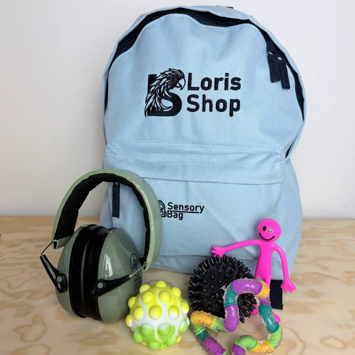 Sensory Bag mit Inhalt