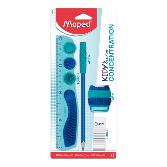 Set mit Verpackung