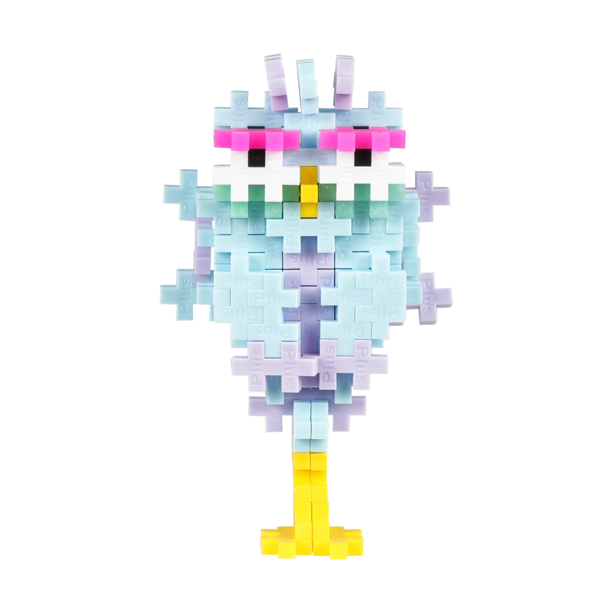 gebauter blauer Vogel