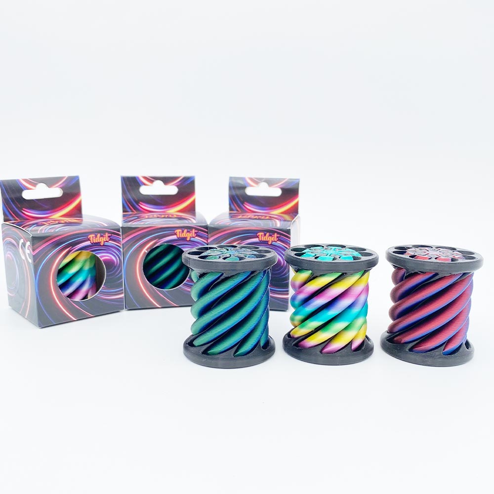 Twisty Fidget – Faszinierende Spiralbewegung für spielerische Entspannung!
