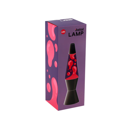 Verpackung Lila pinke Lavalampe