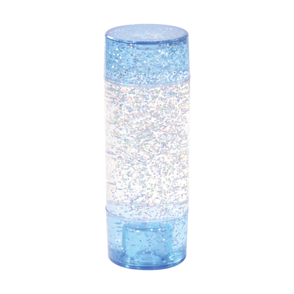 blaue Glitterröhre